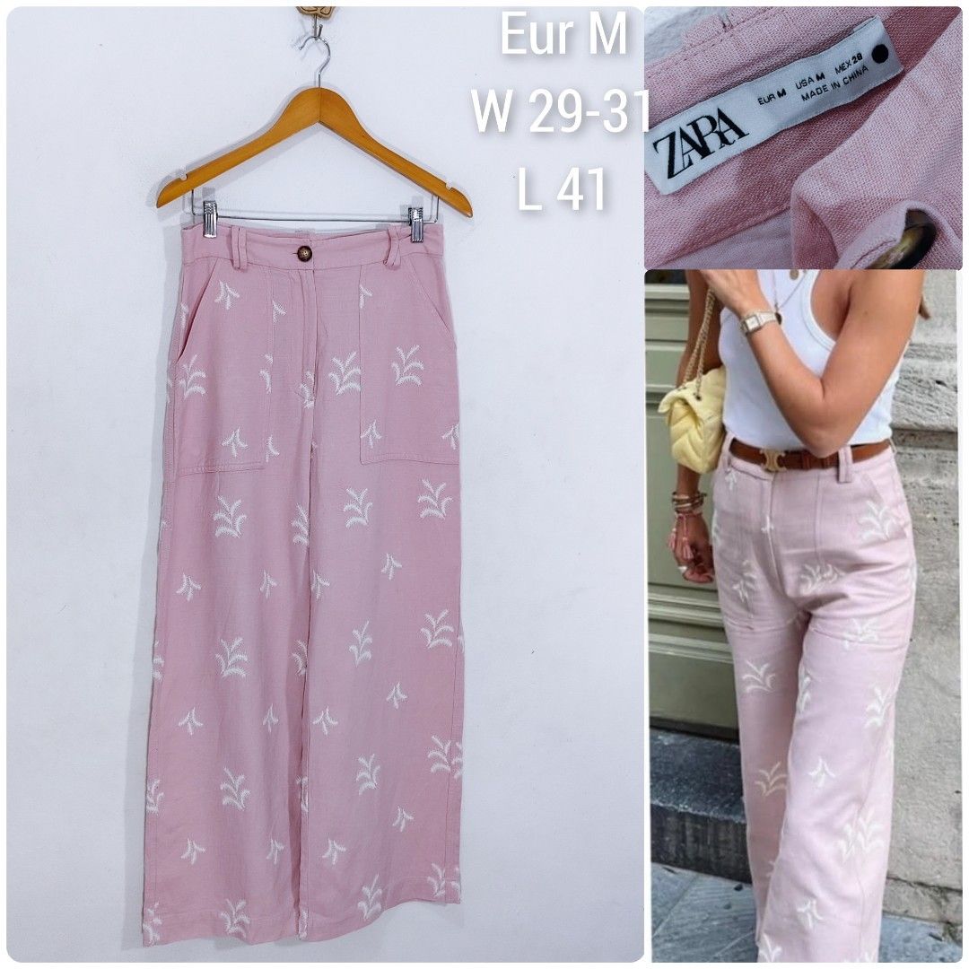 ZARA Embroidery Jeans (Category: Jeans) located in Marikina City. Submitted by closetessentials07 (Listing ID 1470814611, Image 1). Description: Eur M w 29-31.