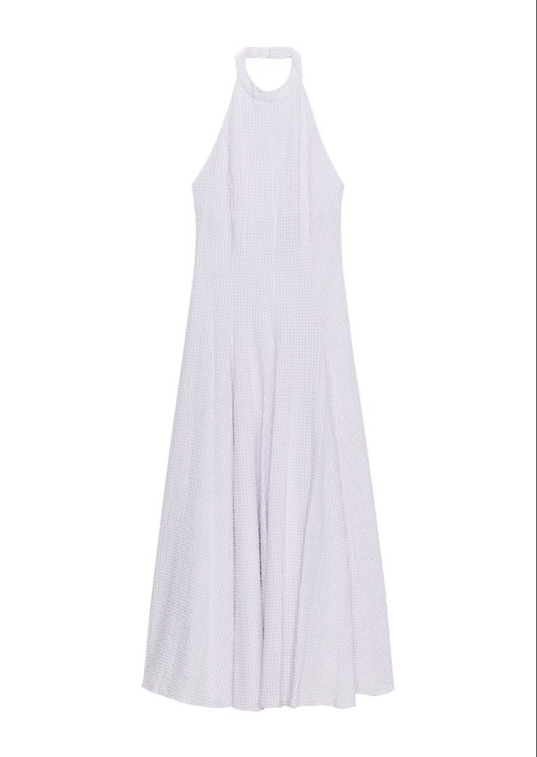 Zara gingham halter dress (Category: Dresses) located in Makati City. Submitted by andreaa1 (Listing ID 1470846346, Image 1). Description: .