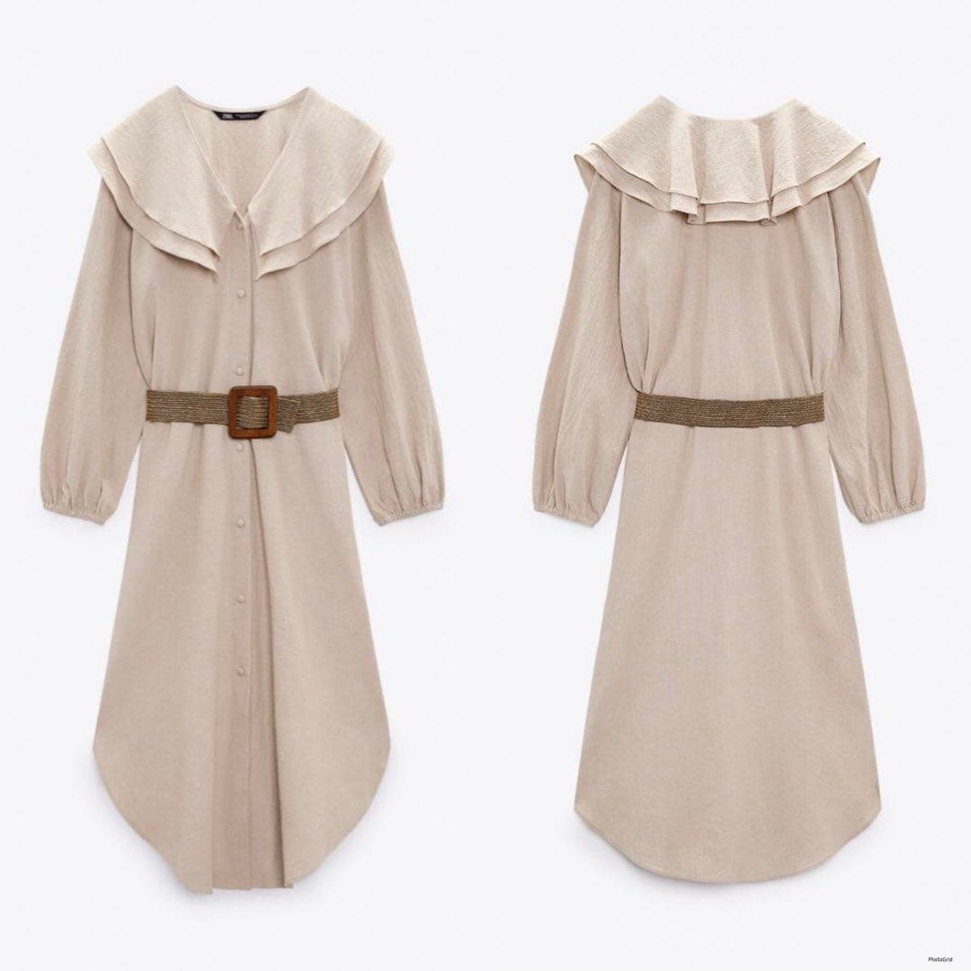 Zara ❗️missing belt dress Size Small (Category: Dresses) located in Quezon City. Submitted by cabs. (Listing ID 1470744015, Image 1). Description: Made with algodon cotton Size Small on tag Belt not included LAST PRICE POSTED ALREADY.