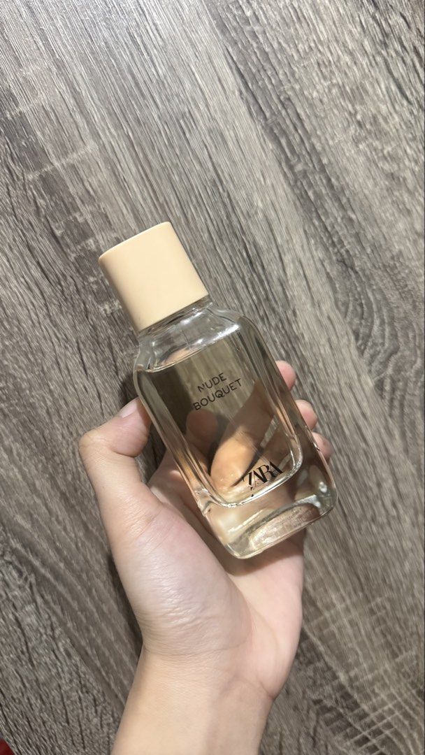 Zara Nude Bouquet EDP 100ml (Category: Fragrance & Deodorants) located in Manila. Submitted by j_pua (Listing ID 1470847691, Image 1). Description: Zara Nude Bouquet EDP 100 ML | Only Used 20% ✨ Selling for only 700 (fixed price!) 📍 Location: New Manila, Quezon City 📦 Shipping via Lalamove/ LBC/ Grab Express; SF c/o buyer.