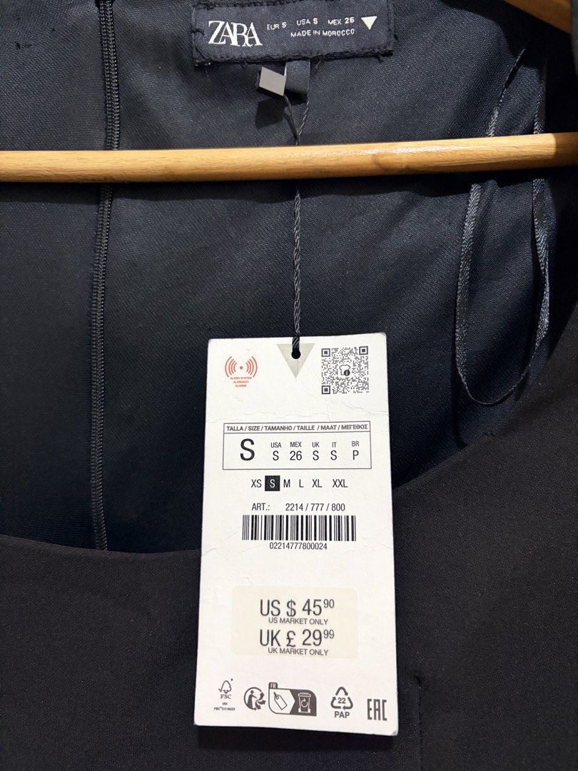 Zara Tailored Mini Fitting Dress (Category: Dresses) located in Pasig City. Submitted by shopsmart.mnl (Listing ID 1470905276, Image 3). Description: New with tag.