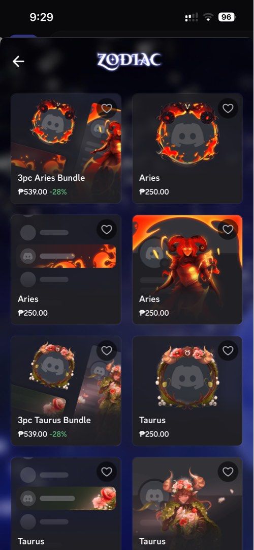 Zodiac | Discord Decoration (Category: Announcements) located in Manila. Submitted by deardolia (Listing ID 1470750942, Image 1). Description: ⟢ processing time : 0 -1d ⟢ for willing to wait only ⟢ sending it via gift link !.