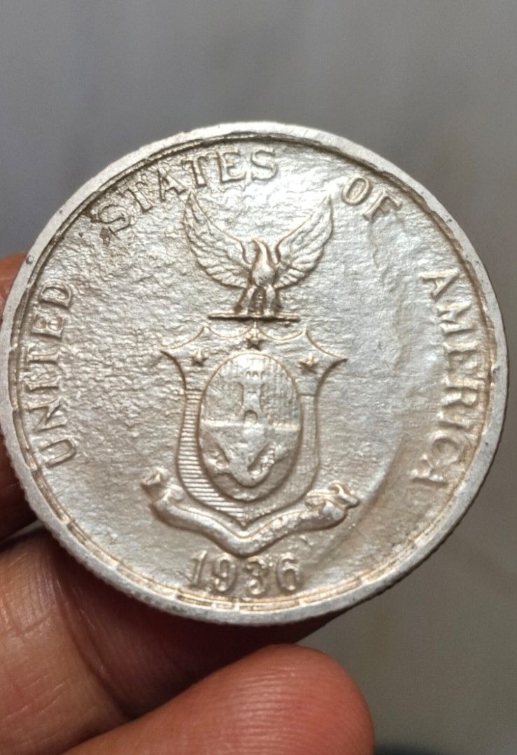 1036 1 Peso Murphy and Quezon (Category: Currency) located in Manila. Submitted by wildcrystal.3b537c (Listing ID 1470900990, Image 2). Description: Low mintage Hard to find.