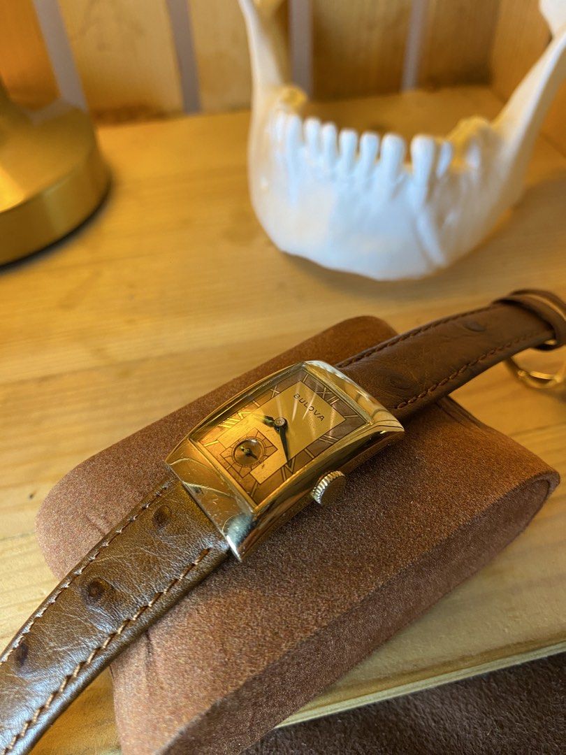 10K Gold Filled Bulova Tank (Category: Men's Watches) located in Pasig City. Submitted by barako.vintage (Listing ID 1471061408, Image 3). Description: Negotiable, dm your best offer 10k Gold Filled Bulova Tank with Subseconds Blue hands Manual Winding Curved case and glass Unpolished, not brand new Functional Aftermarket ostrich leather strap and matching hardware With dial patina Location: Ortigas RFS Consolidating collection, will keep either 