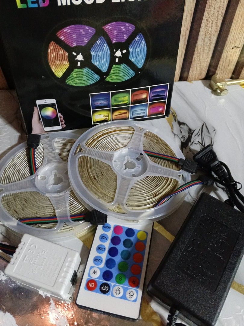 10m led strip lights RGB (Category: Lighting) located in Manila. Submitted by lyfrancois14 (Listing ID 1471057667, Image 1). Description: .