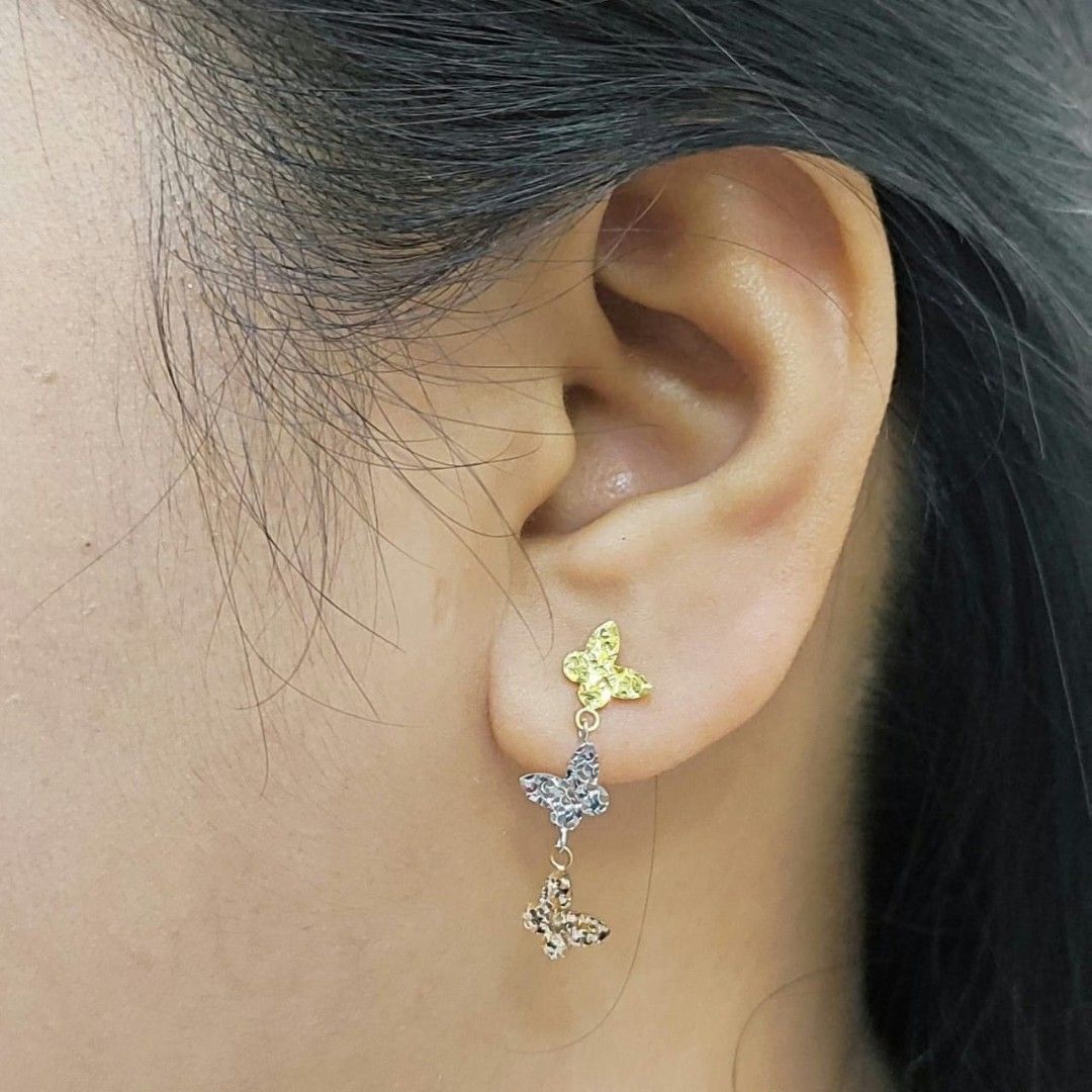 18k Saudi gold earrings (Category: Earrings) located in Manila. Submitted by luxesparks (Listing ID 1470972103, Image 3). Description: .