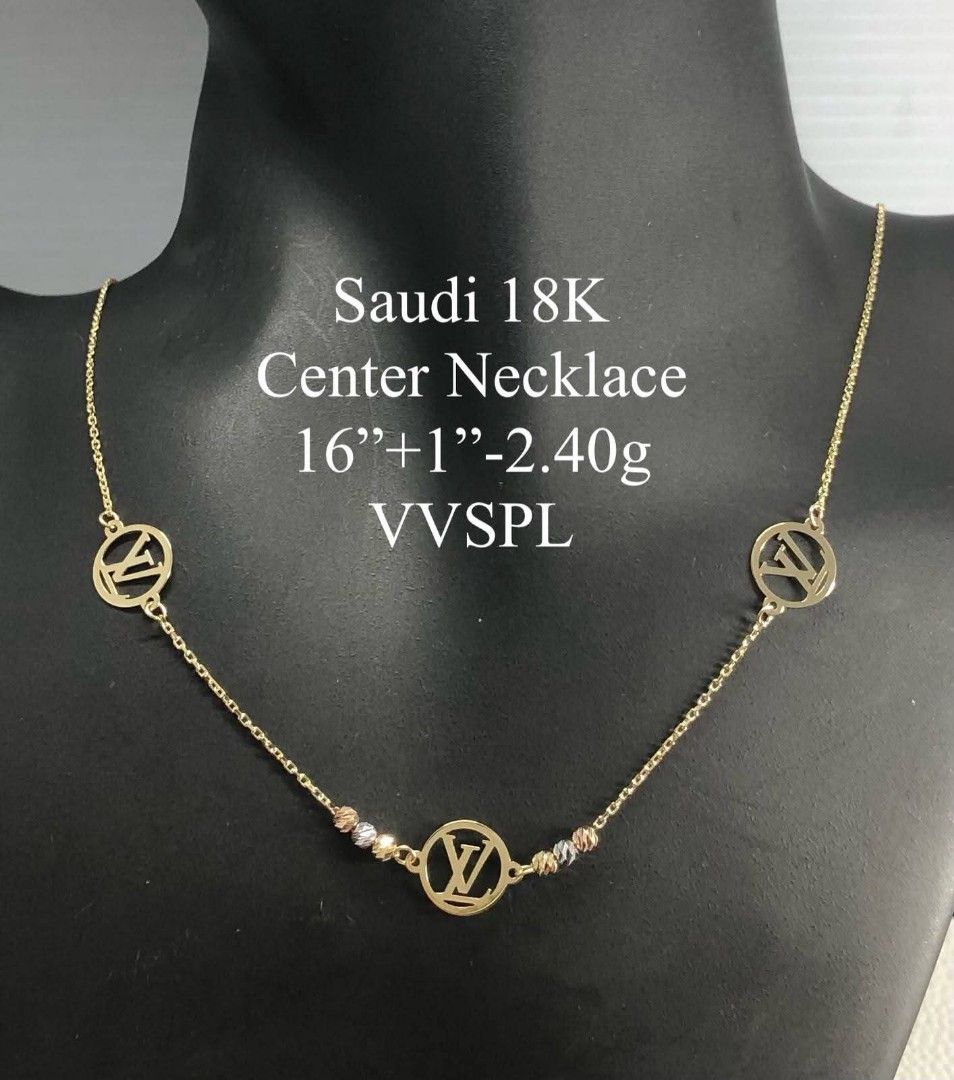 18k Saudi gold necklace (Category: Necklaces) located in Manila. Submitted by bhelgoldseller2ndaccount (Listing ID 1471052465, Image 2). Description: New!!✨New!!✨New!! Authentic 18k Saudi Golds 💯pawnable/naisasanla 💯with high appraisal rate 💯good investment 💯Direct supplier price 👉OPEN for resellers 🌺please take time to evaluate their actual sizes and grams 👉Best panggift for all occasions ✅ Sold per grams not per piece Kya lowest price ✅W