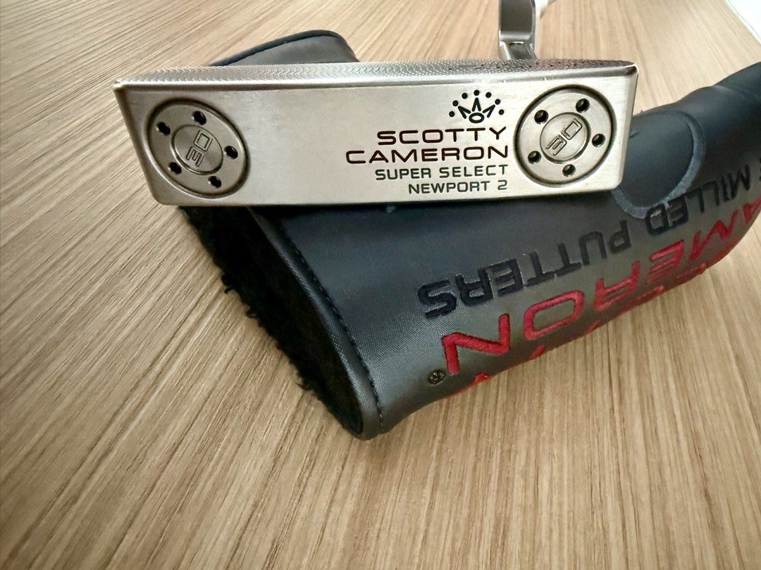2023 Scotty Cameron Super Select Newport 2 Putter MINT Condition (Category: Golf) located in Quezon City. Submitted by ran.dr (Listing ID 1469988474, Image 2). Description: Scotty Cameron 2023 Super Select Newport 2 Original Head Cover 100% Authentic 34" standard length Mint Condition 19,500 neg Canlubang Golf Country Club Teakwood Nuvali or Alabang.