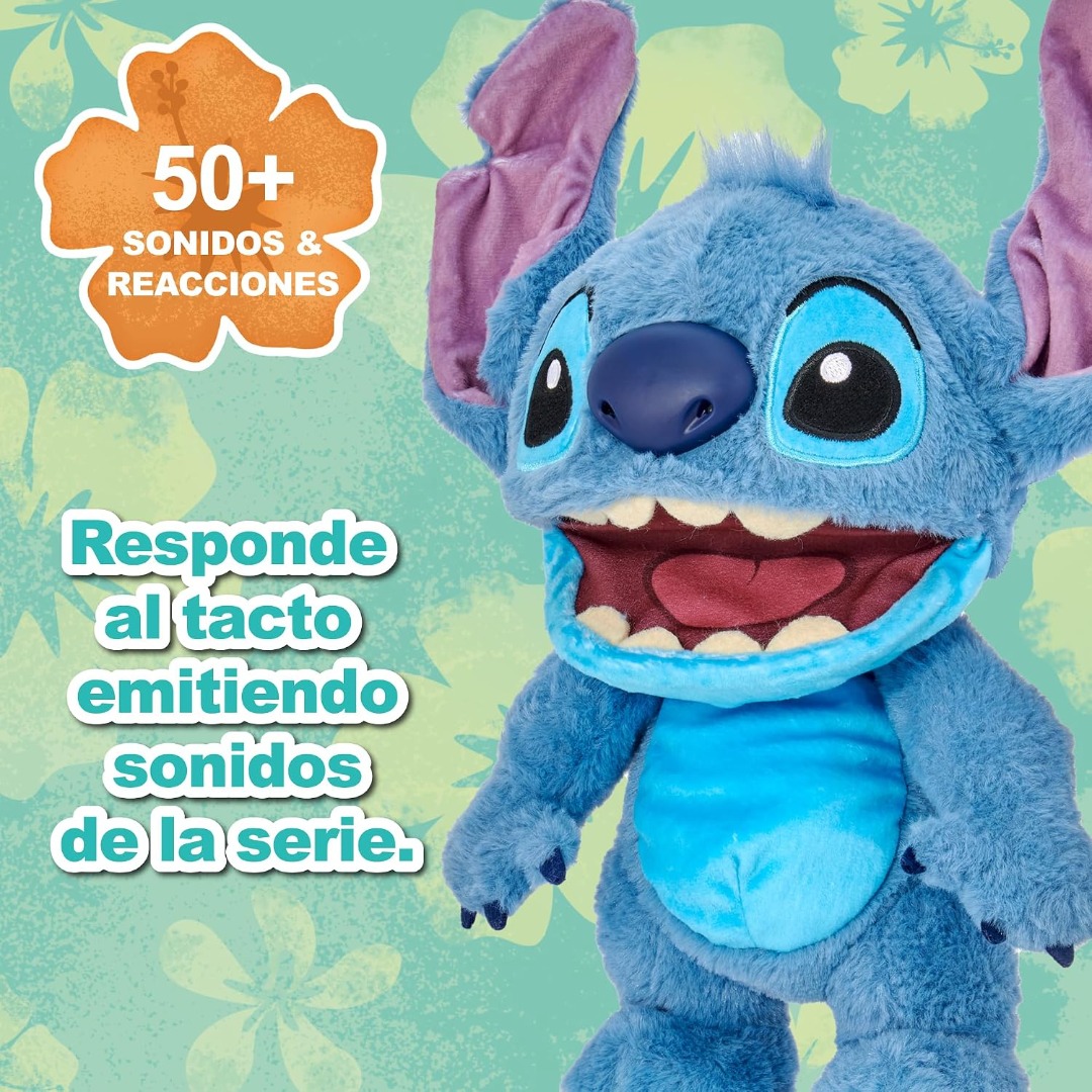 2026 Disney Real FX Chatty Stitch Puppetronic, Lilo & Stitch Plush Toy ...