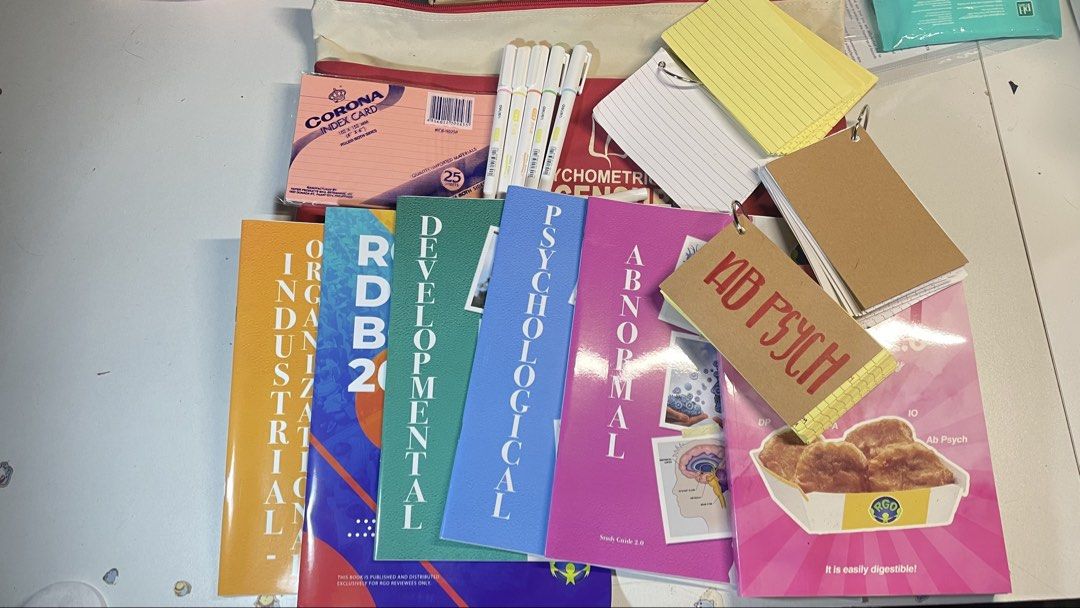 2026 RGO REVIEW KITS (Category: Textbooks) located in Quezon City. Submitted by pixyyy00848 (Listing ID 1471037215, Image 1). Description: RUSHHH SALE Hello FRpms!!! Selling my 2026 rgo review kits along with my dsm5 hard bound copy volume 1 and 2. no highlights and wala pong sulat never po nagamit or nabuklat as someone na preffered mag aral sa ipad during review szn hehe. may basbas po ito ni st. jude and may basbas ko den po as someone who rec