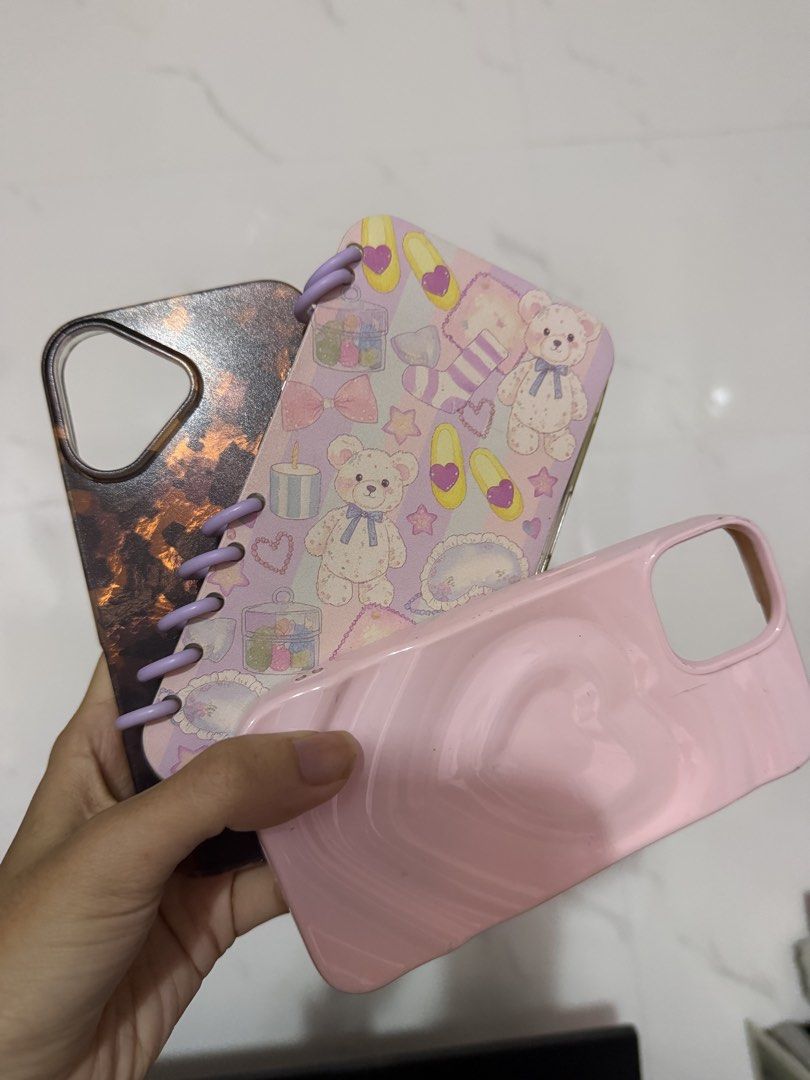 3 pcs of Iphone 16 cases for FREE ✨ (Category: Cases & Sleeves) located in Pasig City. Submitted by aliremorque (Listing ID 1471079873, Image 1). Description: No meet up option. This is free and used, no to maarte. Gogo express or lalamove only. Pasig city 📌.