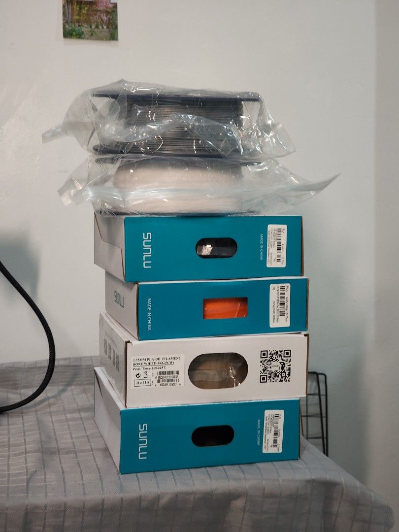 Bambu Lab A1 3D Printer + Filament Bundle (Low Usage) (Category: Printers, Scanners & Copiers) located in Bacoor. Submitted by mangma (Listing ID 1471050584, Image 2). Description: Bambu Lab A1 3D Printer bundled with filaments (worth ₱6,000+). Very lightly used for personal hobby prints only (never used commercially or for print farm duty). Runs smoothly with clean prints out of the box. [KEY SPECS & CONDITION] • Model: Bambu Lab A1 (Full Size /