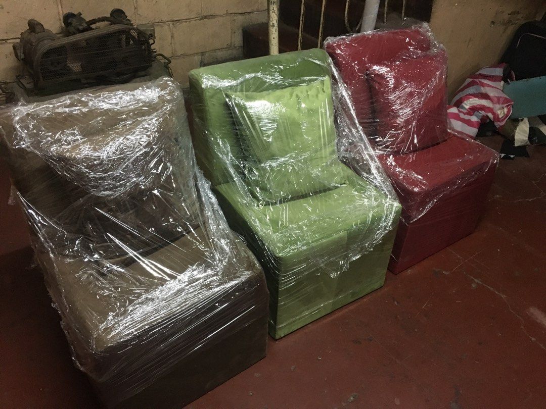 3pcs single sofa with pillows (Category: Sofas) located in Manila. Submitted by warmfalcon.242c72 (Listing ID 1470999171, Image 2). Description: BrandNew 3pcs single sofa with pillows for pick up only makati area.