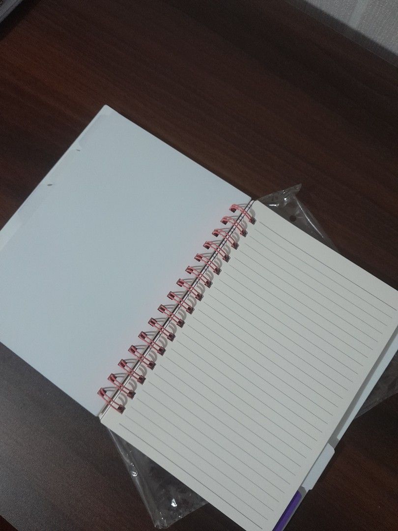 5 subject notebook spiral planner diary (Category: Stationery & School Supplies) located in Quezon City. Submitted by warmturtle.ba931b (Listing ID 1471081599, Image 2). Description: 🌸 5-Subject Spiral Notebook 🌸 📒 5-subject notebook with a cute, colorful floral design ✨ Brand new and never used! 📝 A5 size; handy and convenient for everyday note-taking 📚 5 subject sections to help organize different notes and topics 🌀 Spiral-bound design fo