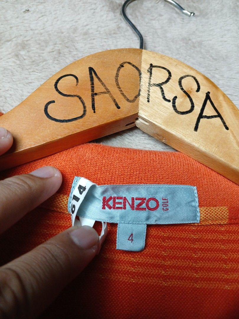 90's Kenzo golf polo L/S (Category: Luxury Apparel) located in Candelaria. Submitted by saorsa.thrift (Listing ID 1471049953, Image 3). Description: 90's Kenzo golf polo L/S Size 4 M-L 21/26-27 Very good condition 1,000 + sf.