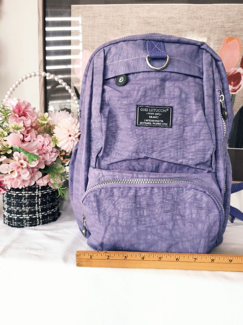 💜 Chic Purple Backpack no 93 (Category: Backpacks) located in Valenzuela. Submitted by sakura_japan_surplus (Listing ID 1470970355, Image 2). Description: 💜 Chic Purple Backpack — ₱500 🎒 Stylish, spacious & practical! Perfect for school, travel, or everyday use. ✨ Excellent pre-loved condition 🇯🇵 Japan Surplus 📩 DM to claim! 🚚 J&T / Lalamove / Grab 💰 GCash / BPI / BDO #SakuraJapanSurplus #JapanSurplus #PurpleBackpack #PrelovedBags.