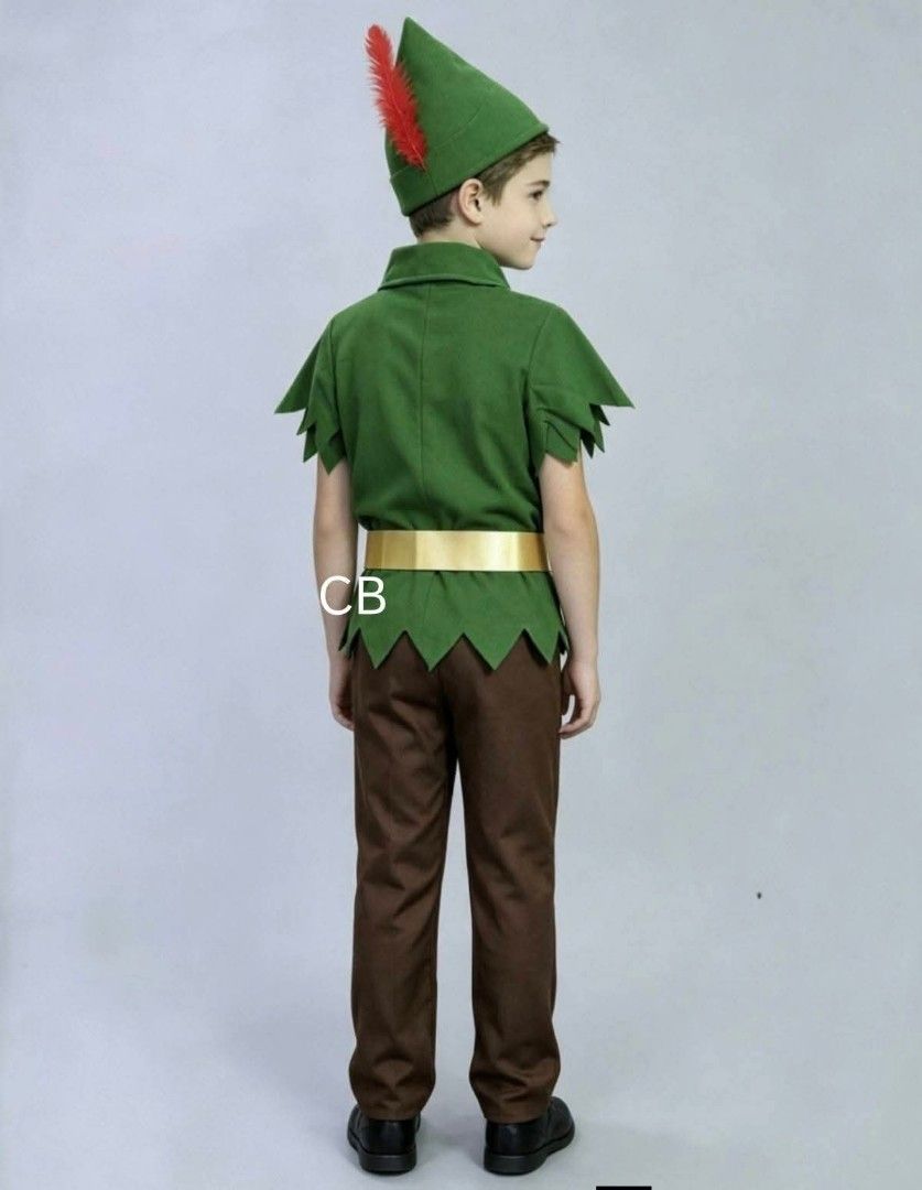 🍃 Forest Peterpan Costume For Kids (Category: Babies & Kids Fashion) located in Manila. Submitted by bongsy.2 (Listing ID 1471117791, Image 3). Description: 🍃 Forest Peterpan Costume For Kids ✅ Included : Top,Pants,Belt And Hat ✅ Rs Price: ₱800 ✅Size: (3-5yrs)(5-7yrs)(7-9yrs) 🍃 Actual photo is posted 🍃 Onhand all Items no customize 🍃 Made in Bangkok 🍃 Good quality.