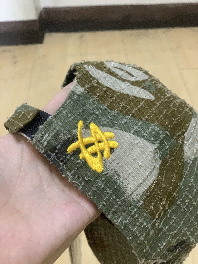 AAPE CAMO CAP (RARE) (Category: Caps & Hats) located in Manila. Submitted by scarlett_hope (Listing ID 1470995706, Image 3). Description: 1SFA BRANDNEW OPEN FOR LALAMOVE.