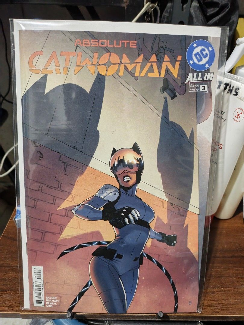 ABSOLUTE CATWOMAN (Category: Comics & Manga) located in Antipolo. Submitted by makasalanan (Listing ID 1471004549, Image 3). Description: - SOLD AS SET ISSUE 1 2 3 - ALL FIRST PRINT - BAGS & BOARDS INCLUDED - NM CONDITION.