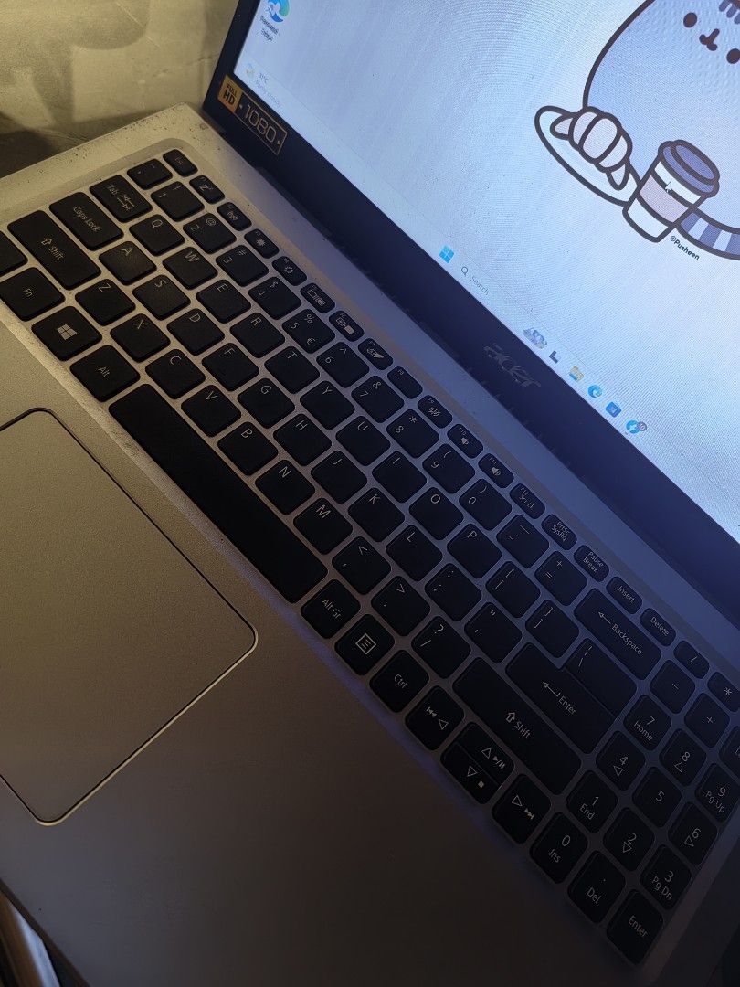 Acer Aspire 3 A315-35 (Category: Laptops & Notebooks) located in Imus. Submitted by cessyyy18 (Listing ID 1471041050, Image 3). Description: Lady owner Intel R Pentium Silver N6000 8GB ram 15.6" Good for work from home Sa school Etc Smooth Cosmetics issue lang dahil tagal din di nagamit, lagyan nyo nalang stickers. All keyboards working, and touchpad Unli check upon meet up or pick up NEGO FOR SURE BUYER.