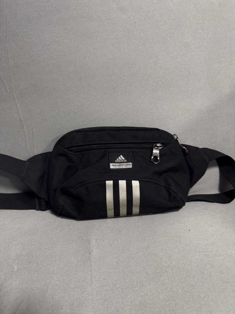 Adidas belt bag black (Category: Belt bags, Clutches and Pouches) located in Calamba. Submitted by teamosulitshop (Listing ID 1471065591, Image 1). Description: orig adidas with tags location: calamba laguna.