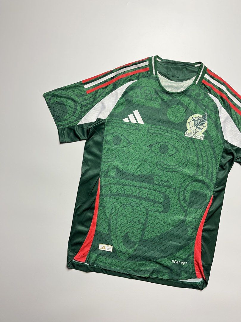 Adidas Mexico 2024 Special Jersey (Category: Activewear) located in Bulacan. Submitted by way2lifestyle (Listing ID 1471085414, Image 3). Description: (In Inches) Best Fit: Medium to Large Width: 20” Length: 28” Excellent condition.