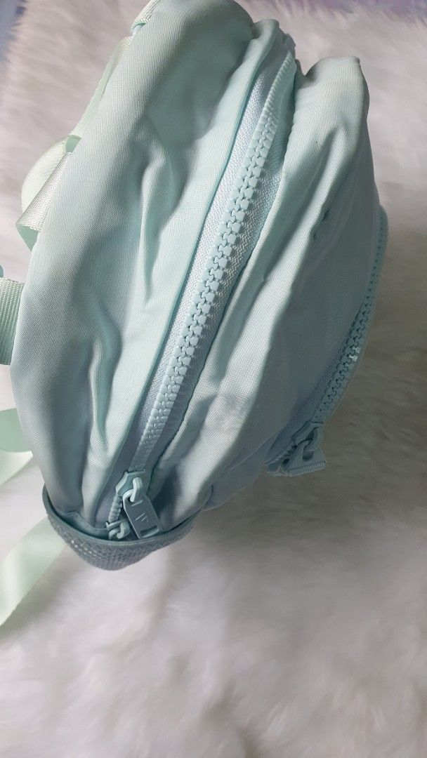 Adidas Mini Backpack Light Blue Holographic Logo (Category: Backpacks) located in Santa Rosa. Submitted by regcruz (Listing ID 1471079905, Image 2). Description: - Brand: Adidas - Color: Light blue with shiny holographic logo - Features: Main zip compartment, front zip pocket, two side mesh pockets - Straps: Adjustable pastel straps - Perfect for: Daily use, casual days, or quick errands Used 2x only.