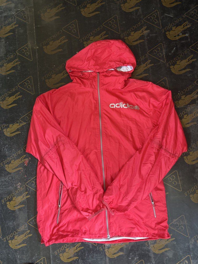 Adidas running jacket (Category: Coats, Jackets and Outerwear) located in Baguio. Submitted by brix6699 (Listing ID 1470957702, Image 1). Description: Adidas running jacket Size 2xl on tag Goodcondition Issue: zipper only check last pic Dimensions: Length 28 in Width 22in Length of sleeves 26 inches.