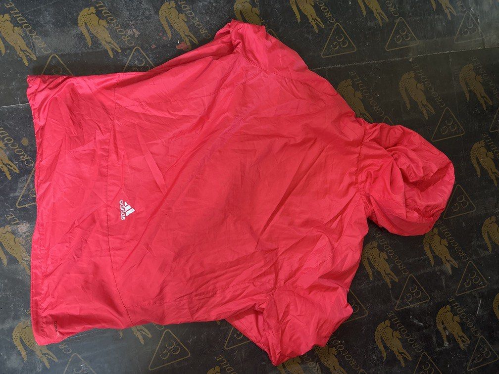 Adidas running jacket (Category: Coats, Jackets and Outerwear) located in Baguio. Submitted by brix6699 (Listing ID 1470957702, Image 3). Description: Adidas running jacket Size 2xl on tag Goodcondition Issue: zipper only check last pic Dimensions: Length 28 in Width 22in Length of sleeves 26 inches.