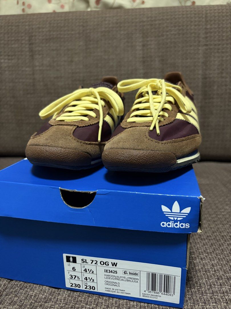 Adidas SL 72 OG (Category: Sneakers) located in Pasig City. Submitted by chamoisee (Listing ID 1471040052, Image 3). Description: Adidas SL 72 OG In good condition Size 6 DM FOR FASTER TRANSACTION 📩.