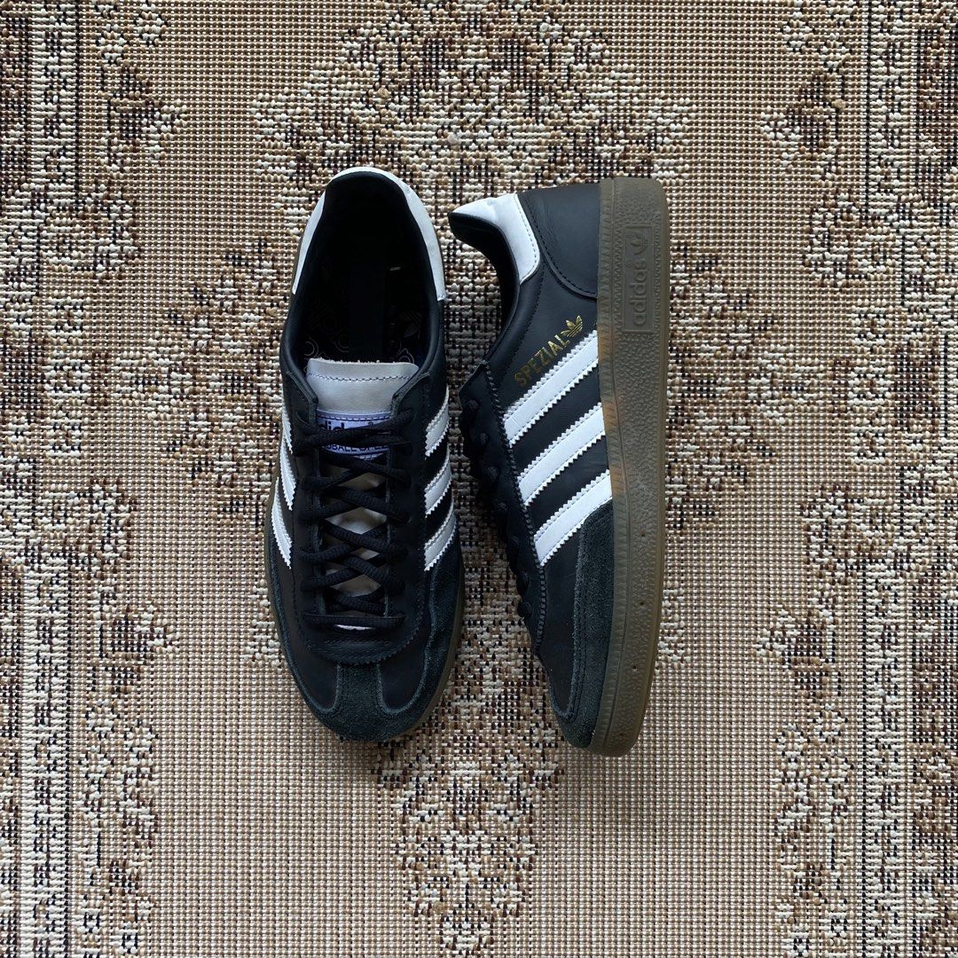 Adidas Spezial Black (Category: Sneakers) located in Manolo Fortich. Submitted by thriftstr.co (Listing ID 1470981588, Image 2). Description: Adi Spezial Black 5.5 US M / 6.5 US W / 38 EU / 23.5 CM Excellent Condition .