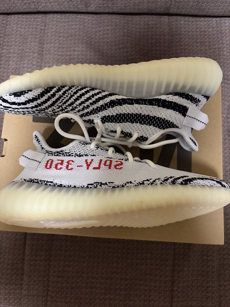 Adidas Yeezy Zebra V2 (Category: Sneakers) located in Pasig City. Submitted by chamoisee (Listing ID 1471039229, Image 3). Description: Adidas Yeezy Zebra V2 Brandnew Size 9 Japan Release DM FOR FASTER TRANSACTION 📩 .