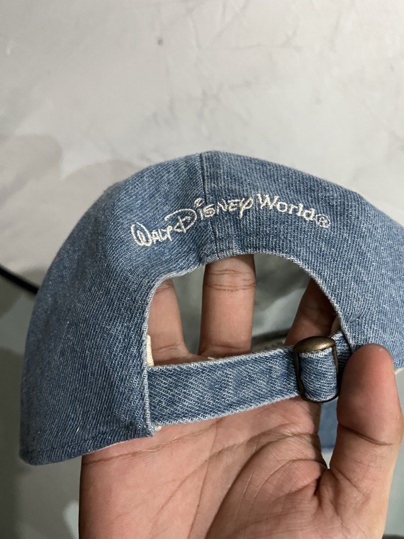 Authentic Disney Denim Cap 🧢 | Adjustable | Brand New | Below SRP (Category: Caps & Hats) located in Manila. Submitted by oseancollective.official (Listing ID 1471012302, Image 3). Description: Add a fun vintage touch to your streetwear style with this Disney denim cap! 💙 Featuring a classic denim look with Disney-inspired design details, perfect for casual outfits, everyday wear, and cap collectors. At OSean Collective, we bring you branded ca
