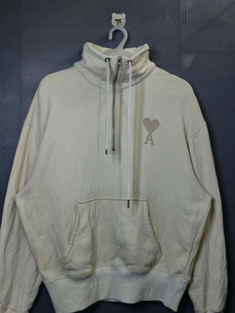 AMI quarter zip jacket (Category: Luxury Apparel) located in Quezon. Submitted by johh_sebastian (Listing ID 1470995201, Image 2). Description: color rate 9/10 dimensions width 22 length 27 negotiable.