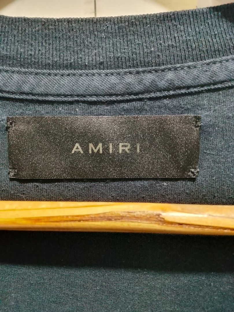Amiri Falcon T-shirt (Category: Tshirts & Polo Shirts ) located in Paranaque City. Submitted by lanceee.999 (Listing ID 1471099962, Image 2). Description: Size: M Complete Tags Legit/Authentic Color Rate: 7.5/10 Issue: Minor Crackprints Good Condition.