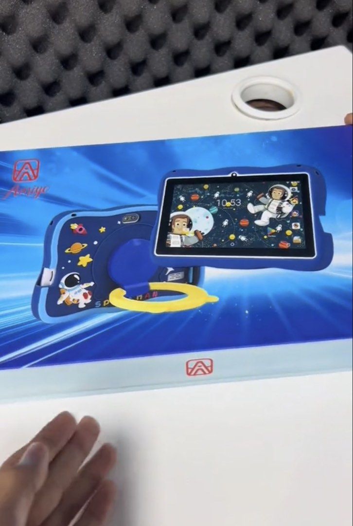 AMIYO Kids Tablet FOR SALE! (Category: Android) located in Taguig. Submitted by realqueenzy (Listing ID 1471012817, Image 3). Description: 💰 ₱1,699 each 👧 Suggested Age: 3–10 years old 🎮 Perfect for learning, drawing & entertainment! 📦 Brand New With free case and lace inside! Fresh from Indonesia 🇮🇩 .