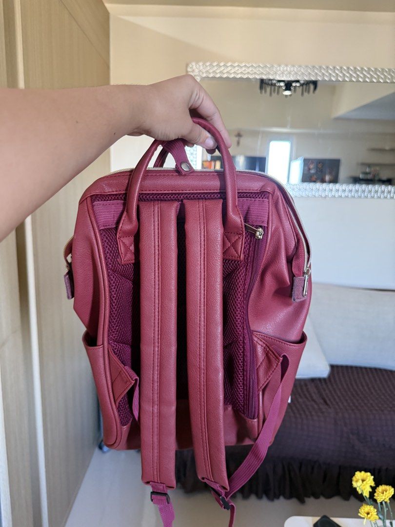 Anello Small Backpack (Leather) (Category: Backpacks) located in Manila. Submitted by kluvs2declutter (Listing ID 1471015113, Image 2). Description: SMALL ANELLO BACKPACK — rfs: declutter — no issues!! good as new — fixed price.