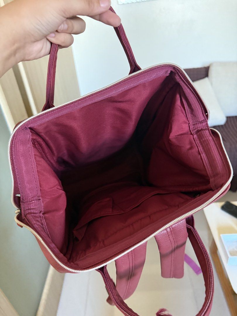 Anello Small Backpack (Leather) (Category: Backpacks) located in Manila. Submitted by kluvs2declutter (Listing ID 1471015113, Image 3). Description: SMALL ANELLO BACKPACK — rfs: declutter — no issues!! good as new — fixed price.