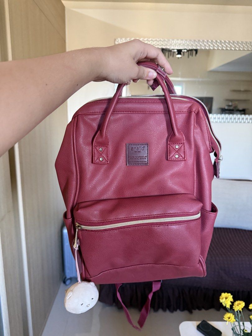Anello Small Backpack (Leather) (Category: Backpacks) located in Manila. Submitted by kluvs2declutter (Listing ID 1471015113, Image 1). Description: SMALL ANELLO BACKPACK — rfs: declutter — no issues!! good as new — fixed price.