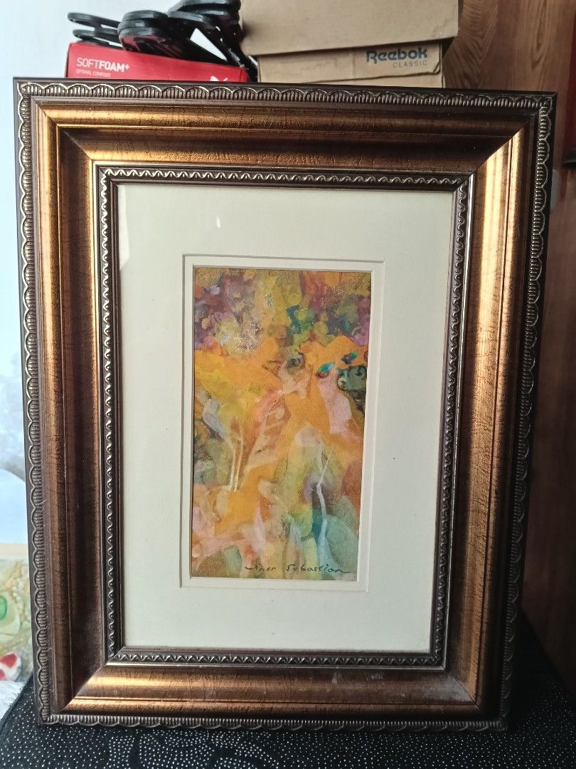 Aner Sebastion Oil Pastel (Category: Art & Prints) located in Manila. Submitted by akosimariengge (Listing ID 1471095525, Image 1). Description: Authentic oil pastel signed by Aner Sebastian, small only, 8*4 inches without frame, no coa, given as a gift, selling as is. •Payment 1st policy •No return, no exchange, no refund.