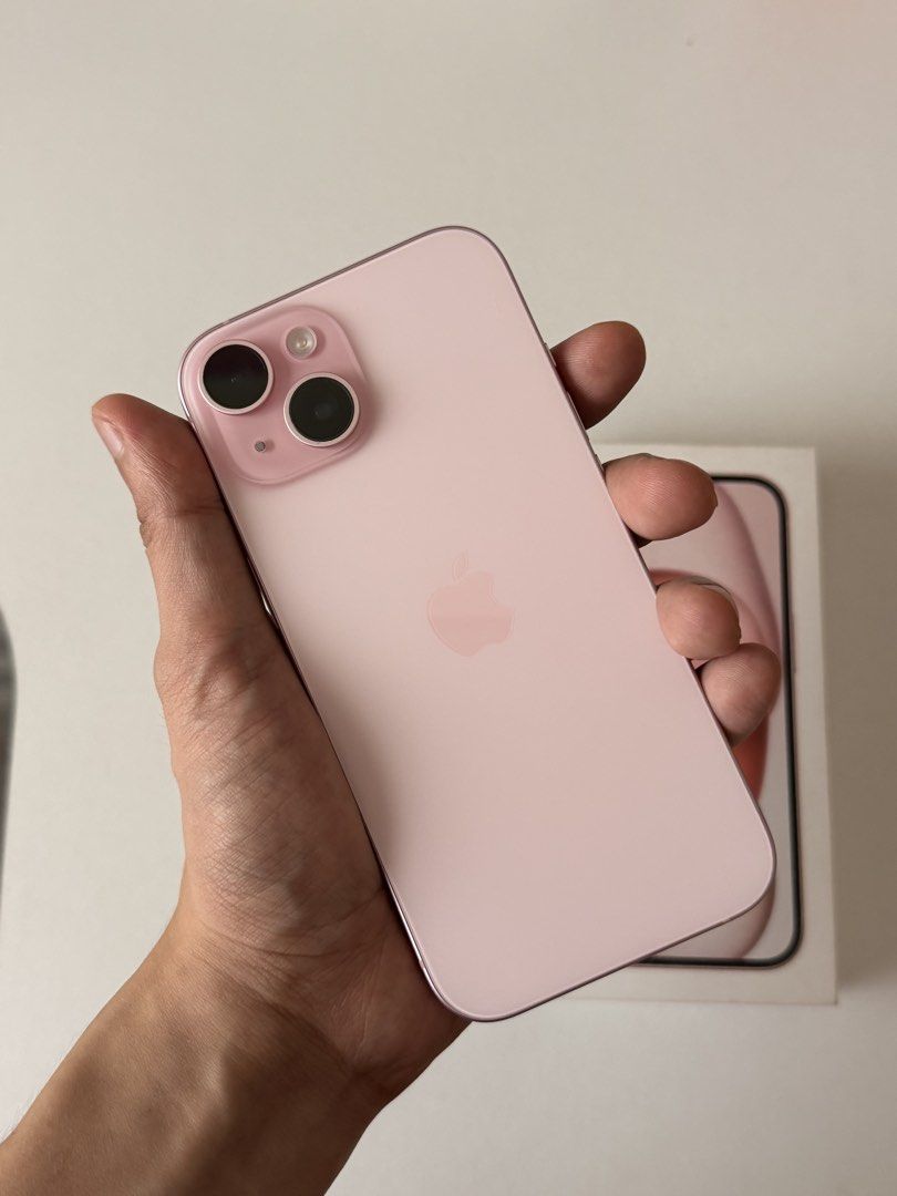 Apple iPhone 15 (Pink) 128GB (Category: iPhone 15 Series) located in Caloocan City. Submitted by cliffgarcia (Listing ID 1470977787, Image 2). Description: Apple iPhone 15 (Pink) 128GB - I’m the first owner - Battery Health: 83% - Cycle Count: 327 - Last/Fixed Price 📍Location: North Caloocan, Amparo 💳 Mode of Payment: GCash (payment-first basis) ⚡️ Priority given to buyers within Metro Manila .