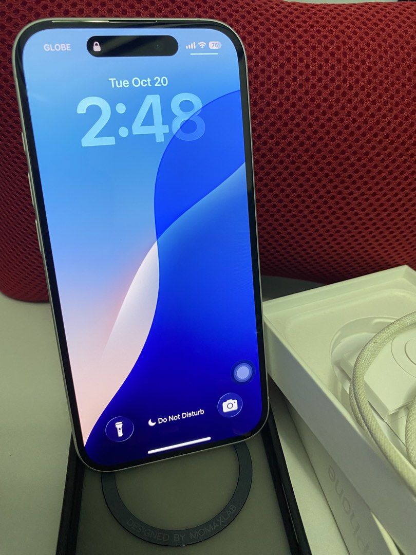 Apple iPhone 16 White with Box and Cable (Category: iPhone 16 Series) located in Baguio. Submitted by masterroller (Listing ID 1470971006, Image 2). Description: - Model: iPhone 16 - Color: White - Condition: Clean body, works normally - Inclusions: Original box, USB-C charging cable and a phone case - Reason for selling: Upgrade.