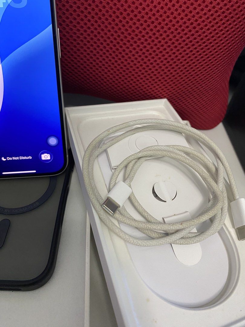 Apple iPhone 16 White with Box and Cable (Category: iPhone 16 Series) located in Baguio. Submitted by masterroller (Listing ID 1470971006, Image 3). Description: - Model: iPhone 16 - Color: White - Condition: Clean body, works normally - Inclusions: Original box, USB-C charging cable and a phone case - Reason for selling: Upgrade.