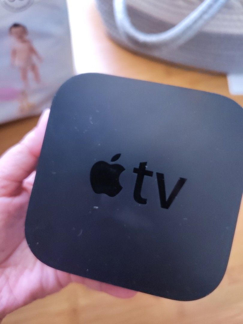 Apple TV HD (4th Gen) 32GB (Model A1625) - Complete with Box (Category: TV Parts & Accessories) located in Las Pinas. Submitted by glowupmamalife (Listing ID 1470985965, Image 3). Description: Selling our pre-loved Apple TV HD (4th Generation) 32GB capacity because we are no longer using it. Very smooth, clean, and 100% working perfectly. Yung remote may original plastic wrapper pa since day one. Specs & Features: • Model: A1625 (Apple TV HD) • S