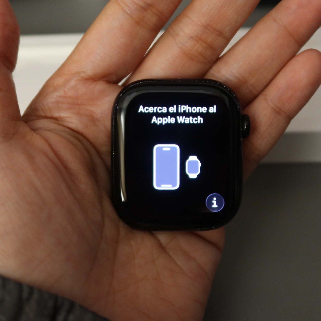 Apple watch (Category: Wearables & Smart Watches) located in Pasig City. Submitted by mixi_lexi (Listing ID 1471081755, Image 3). Description: Apple Watch Series 8 45mm GPS – Midnight Aluminum Selling my Apple Watch Series 8, 45mm, in Midnight Aluminum with Midnight Sport Band. Details: * Model: Apple Watch Series 8 * Size: 45mm * Color: Midnight * Case: Aluminum * Band: Midnight Sport Band * Connectivity: GPS * Model number: A2771 * Original App