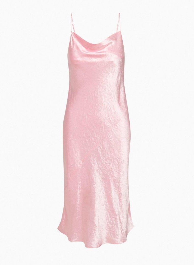 ARITZIA BABATON MODEL SATIN MIDI DRESS (Category: Dresses) located in San Pedro. Submitted by cyanide.slug.cat (Listing ID 1471027712, Image 3). Description: large 42" bust 48" length like new but may 2 small pinholes near sa hem.