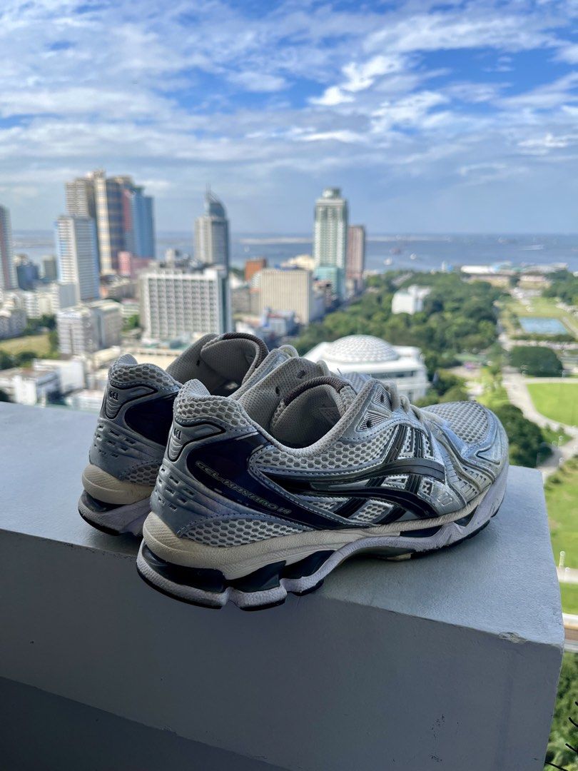 ASICS GEL-Kayano 14 “Metallic Plum” US10 (Category: Sneakers) located in Manila. Submitted by pbs30 (Listing ID 1471111998, Image 2). Description: A Comfy and easy to style sneaker! - US10 - Comfortable and Structurally Intact w/ Signs of heavy usage - Fixed Sock-liner Tear Kindly send me a DM for more details, payment and delivery. God bless!.