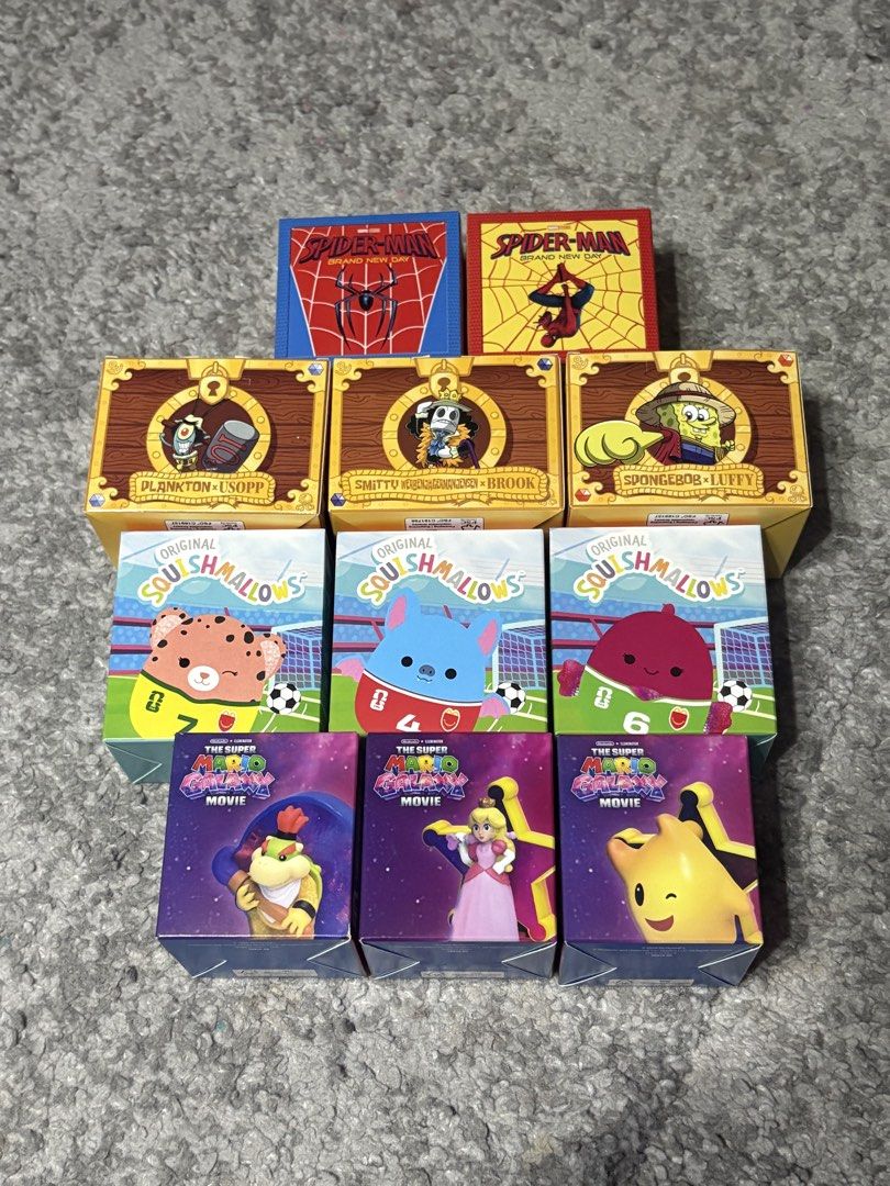 Assorted McDonalds happy meal toys, Toys & Collectibles, Figurines ...