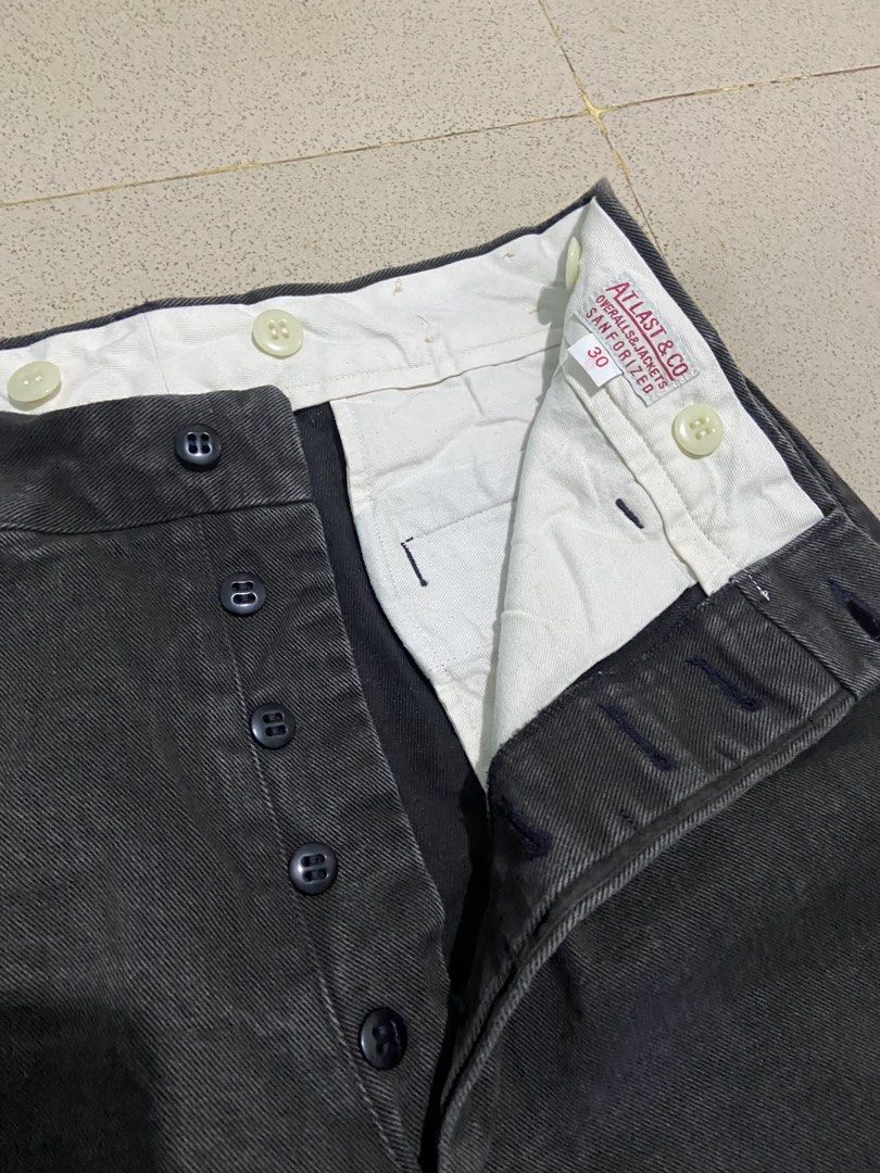 AT LAST CO. JAPAN TROUSER (Category: Trousers) located in Bulacan. Submitted by rrthrifts (Listing ID 1470965697, Image 3). Description: VERY GOOD CONDITION SIZE 30 ON TAG AUTHENTIC SIGN OF USED 2999PHP PLUS SHIPPING FEE ONLY.