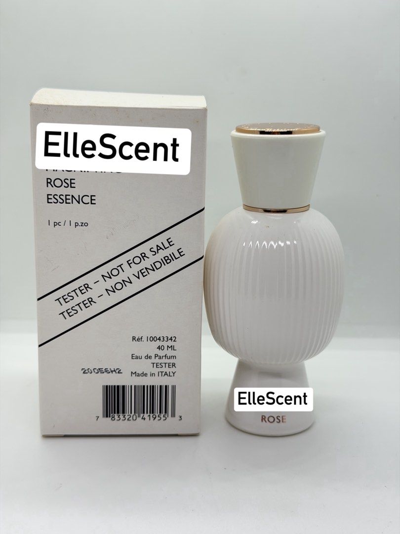 Authentic Bvlgari Magnifying Rose Essence Tester (Category: Fragrance & Deodorants) located in Mandaluyong City. Submitted by elle_scent (Listing ID 1470948560, Image 1). Description: BVLGARI ALLEGRA MAGNIFYING ROSE ESSENCE EAU DE PARFUM 40ML – TESTER ✨ Description: A luxurious and elegant rose fragrance from Bvlgari Allegra, created for those who love rich, sophisticated, and romantic floral scents. Magnifying Rose Essence is designed to enhance